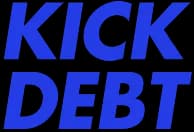 Kick Debt Logo